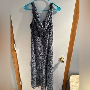 Abercrombie cowl neck midi dress